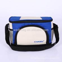 Reusable Custom Wholesale Collapsible Polyester Insulated Lunch Box Tote Cooler Bag For Picnic, Promotion, Supermarket